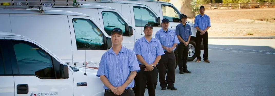 KIC Refrigeration crew ready for Mini Split Repair jobs across Hilmar-Irwin